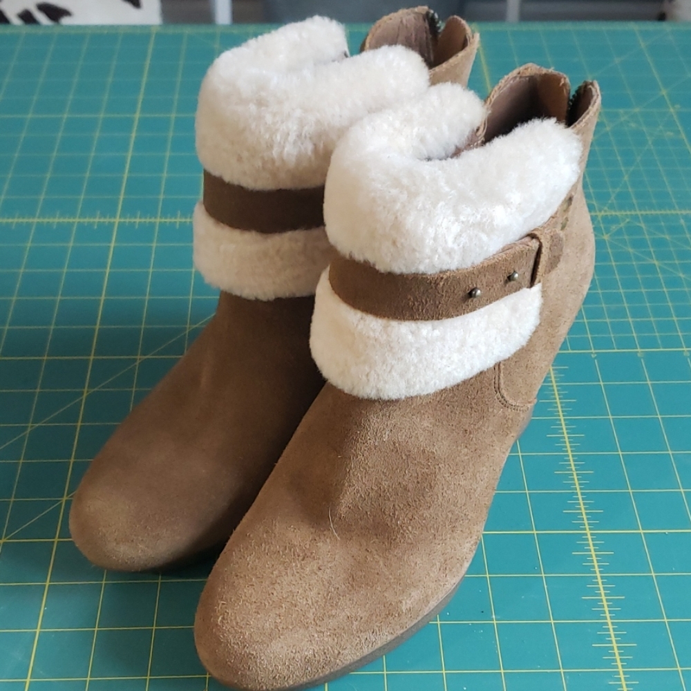 Ugg Wedge Booties 10